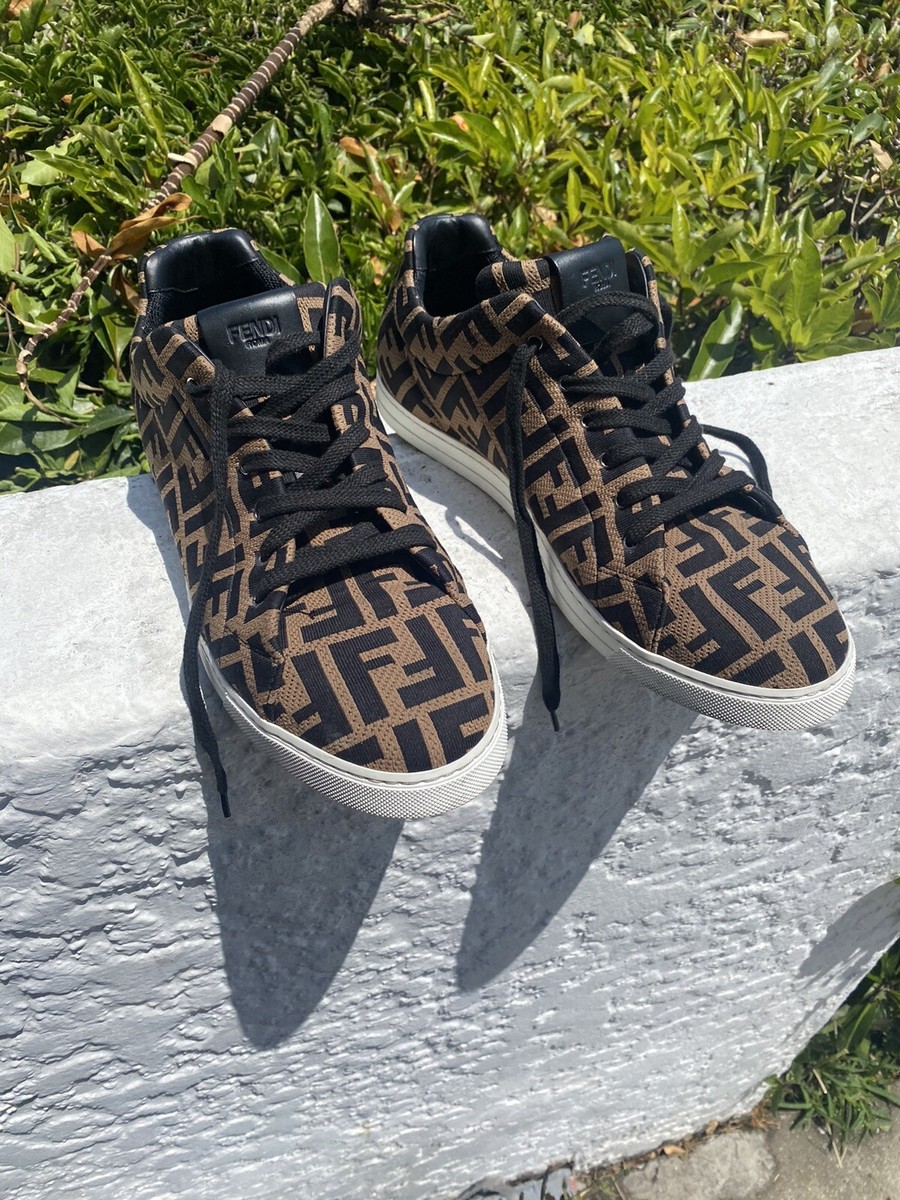 Fendi Men’s Double F Sneakers Size 11