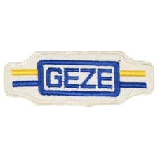 GEZE Ski Bindings Equipment Vintage Ski Patch Germany Alpine Nordic Mountain