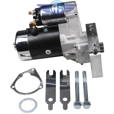 High Torque Mini Starter Fits Small & Big Block Chevy 153 168 Tooth Compatible