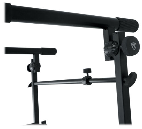 Rockville RKS42X 2-stufiger X-Ständer Keyboard oder DJ-Ständer mit Schnellspannmechanismus! - Bild 7 von 11