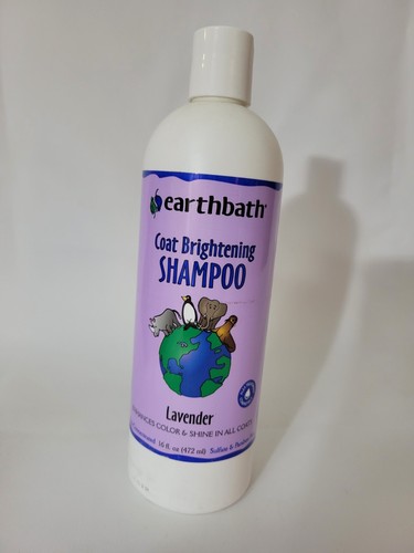 Earthbath Coat Brightening Pet Shampoo Lavendel Neu 16oz
