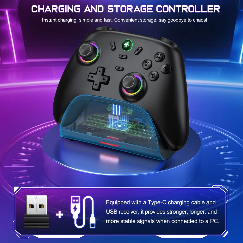Wireless Bluetooth Controller for Android/iOS,Nintendo switch/OLED,PC Controller - Image 2 of 4
