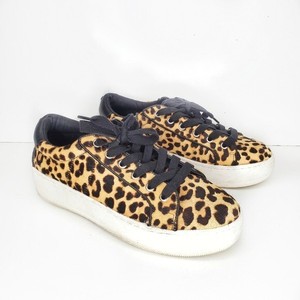 bertie madden leopard cow sneakers platform steve lace hair