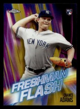 2019 Topps Chrome #FF-3 Chance Adams Freshman Flash Gold Refractor #/50