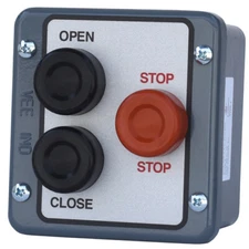 MMTC 3BX Exterior 3 Button Door Control Station Surface Mount Metal Enclosure NO