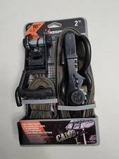 Keeper 1.25 in. W x 16 ft. L Multicolored Tie Down Strap 700 lb. 1 pk -Pack of 1