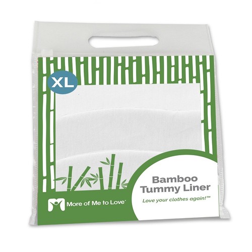More of Me to Love Bamboo & Cotton Tummy Liner 9-Pack, White - Stay Dry, Comfy - Picture 28 of 37