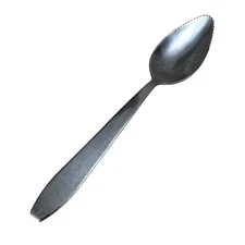Vintage Stainless Steel Grapefruit Spoon Serrated Edge Durable Flatware Utensil
