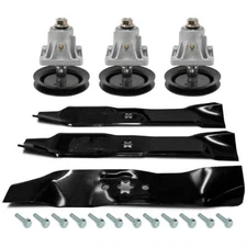 Deck Kit Spindle Blade Combo For Cub Cadet i1046 LT1045 LT1046 918-0625B