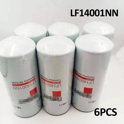 6PCS LF14001NN Fleetguard Oil Filter 5575298 for Cummins X15 Engine US New - Picture 3 of 5