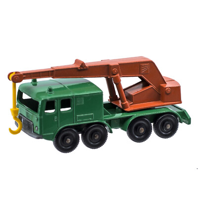 Vintage Matchbox 8 Wheel Crane Truck #30 Regular Wheels Lesney