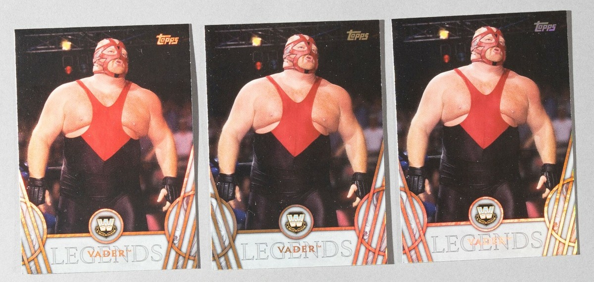 Big Van Vader 2018 Topps Legends of WWE Card #53 WCW All New