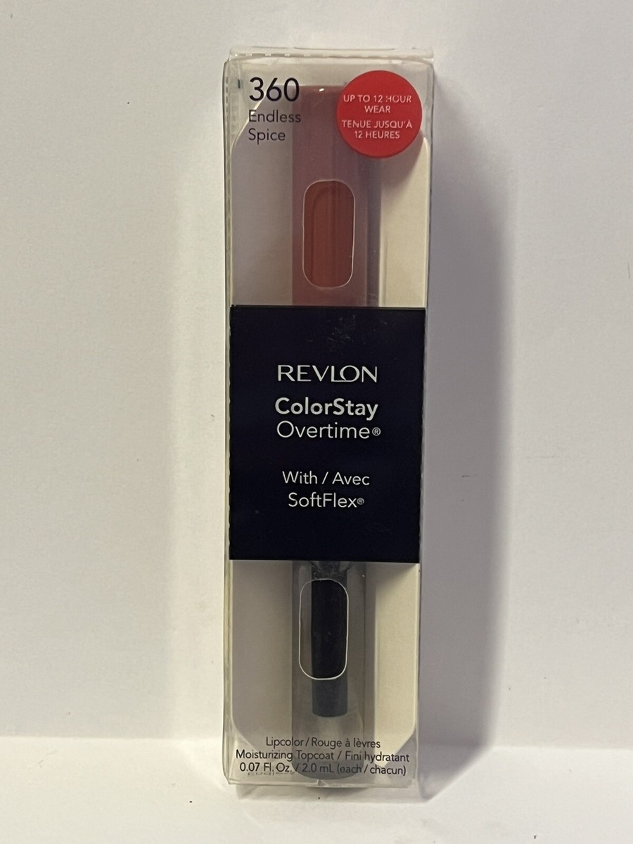 口紅 REVLON ColorStay Overtime Lipcolor 360 Revlon Lip Makeup ColorStay Overtime Lip Gloss with Vitamin