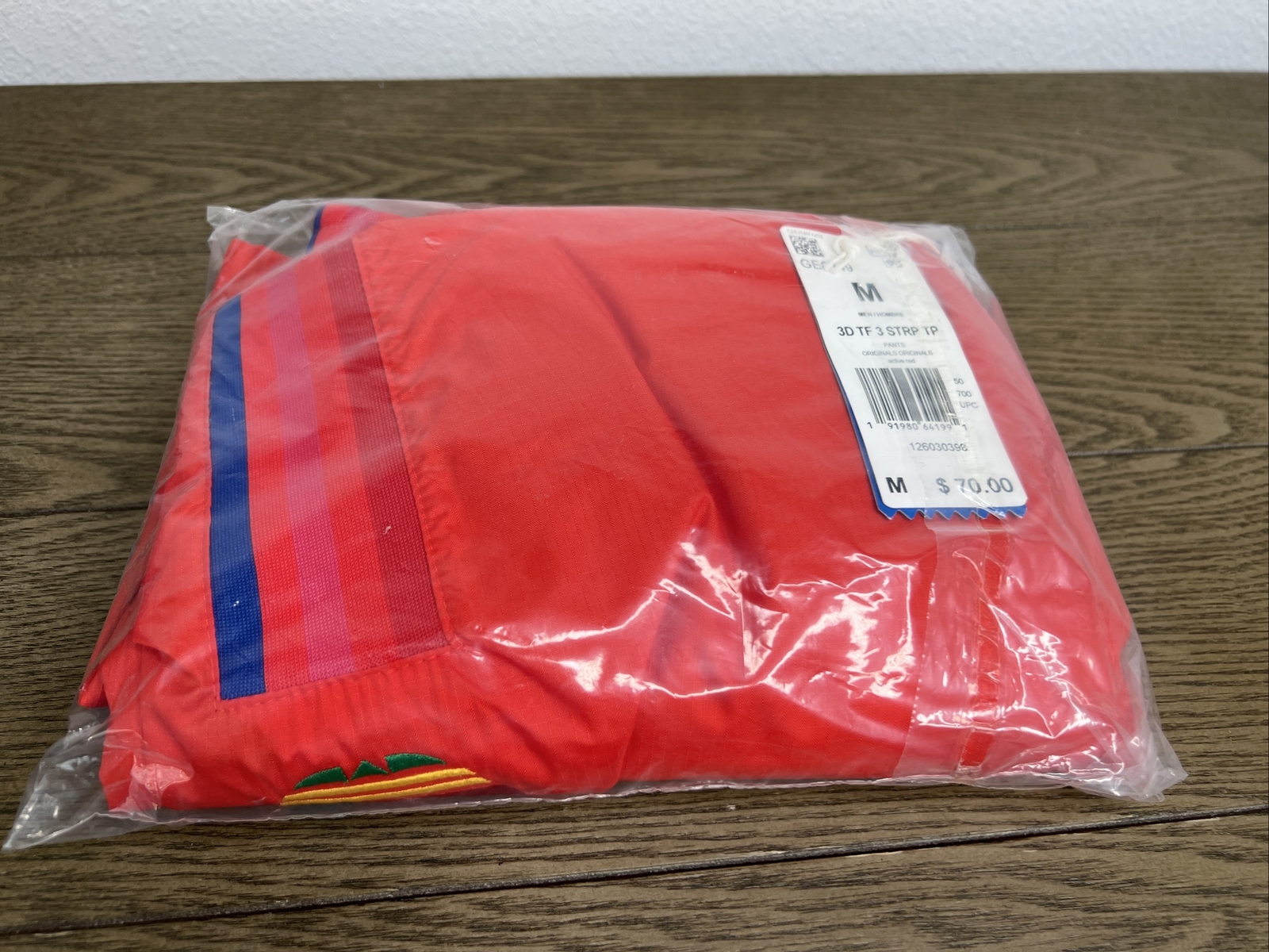 adidas Originals 3d Trefoil 3 Stripes Track Pants Red Ge6249 Men's Sz M for  sale online | eBay