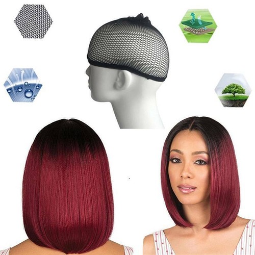 Echte natürliche kurze glatte Haarperücken für Frauen BOB-Stil Cosplay - Bild 6 von 6