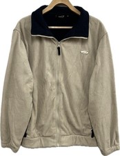 Mens Le Shark Bomber Jacket Size M Pit 23" Length 15"