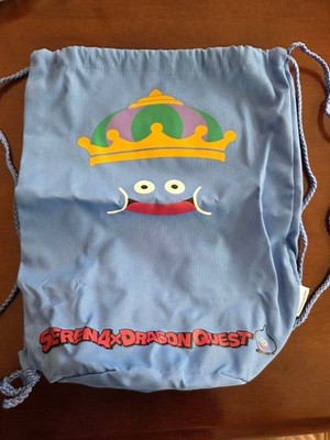 Serena × Dragon Quest King Slime Lunch Bag / Backpack (Limited)  Used,