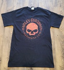 Harley Davidson Motorcycles Robin Hood Dealer Nottingham Black Skull Small