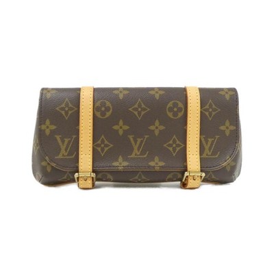 Authentic Louis Vuitton Monogram Pochette Marel M51159 Waist Bag #260-008-07...