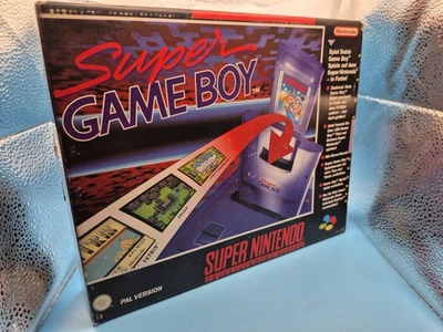 SNES - Super GameBoy Big Box Cib Mit Spieleberater - Bild 1 von 4