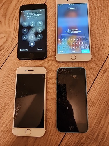 iPhone 7 & 6 Plus & 5c SmartPhones for parts - Picture 6 of 8