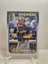 2024 Topps Update Series - Rookie Debut Jackson Chourio #US155 (RC) Brewers - 1d