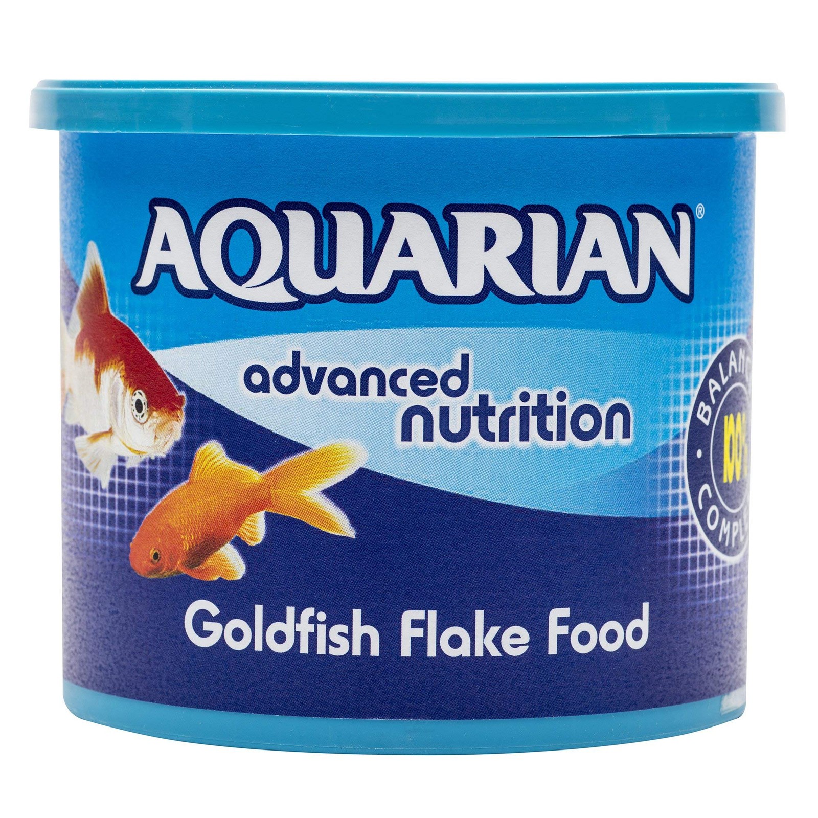 AQUARIAN Complete Nutrition Aquarium Goldfish Food Flakes Also Suitable for