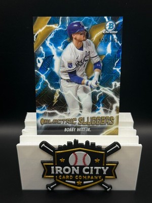 2026 Bowman Chrome Electric Sluggers Bobby Witt Jr Blue Mojo /150 KC Royals