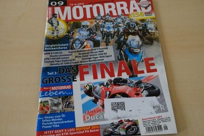 3) Motorrad 09/2013 - Triumph Tiger Explorer XC m - Yamaha XT 1200 Z Super Tene
