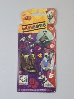 Vintage 90s Pack Of Wishbone Dog Stickers Mello Smello Sealed As Is