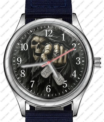 Gothic Skull Your Next Trendy 38mm Face Wrist Watch