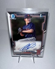 2021 Bowman Chrome Aldo Ramirez AUTO (AU, RC) MLB BASEBALL RARE RED SOX 1ST SP