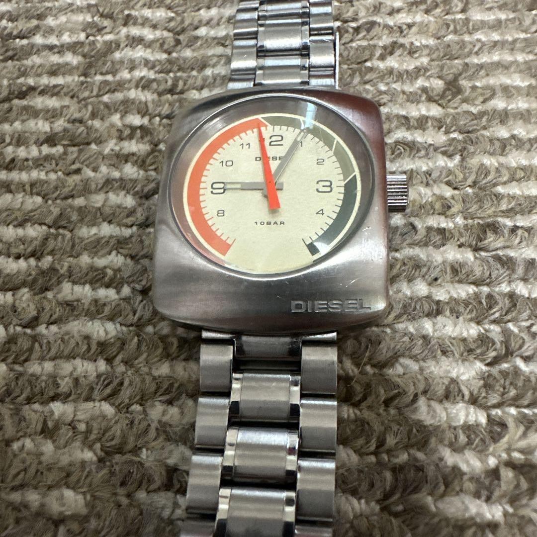 時計 00s y2k archive DIESEL watch cyber Vintage Digital Diesel Futuristic Wristwatch Cyberpunk Watch