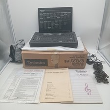 Technics SM-AC1200 MIDI Orchestra Sound Module Boxed Manuals MIDI Cables