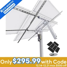 ECO-WORTHY Solar Panel Kit Tracking System Dual Axis Certified Refurbished