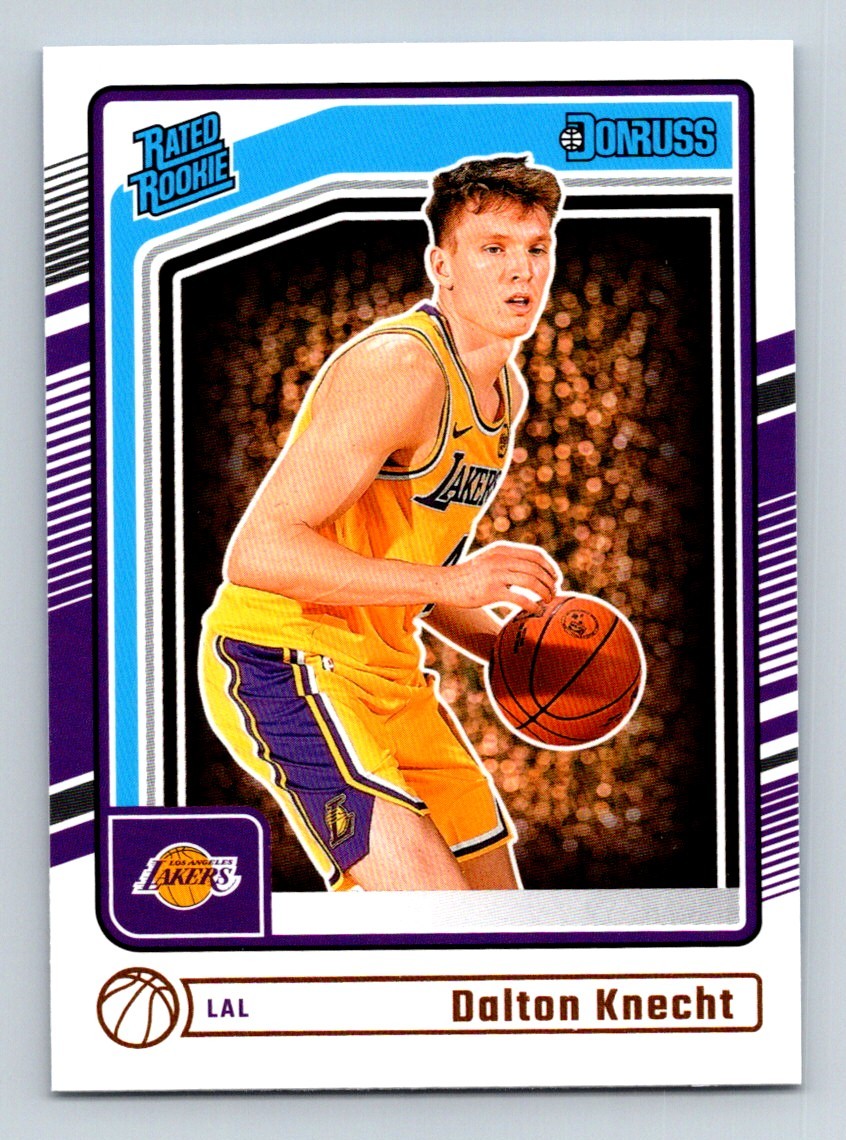 #227 Dalton Knecht 2024-25 Donruss Rated Rookie Base == RC Lakers