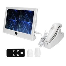 Scalp Detector, 13inch 50X/200X Lens Multi‑Functional Rechargeable Digital Ha...