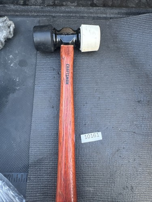 #ad Sears Craftsman USA Nos Huge Double Ended Rubber Head Mallet 24 Oz Hammer 38304 $99.00