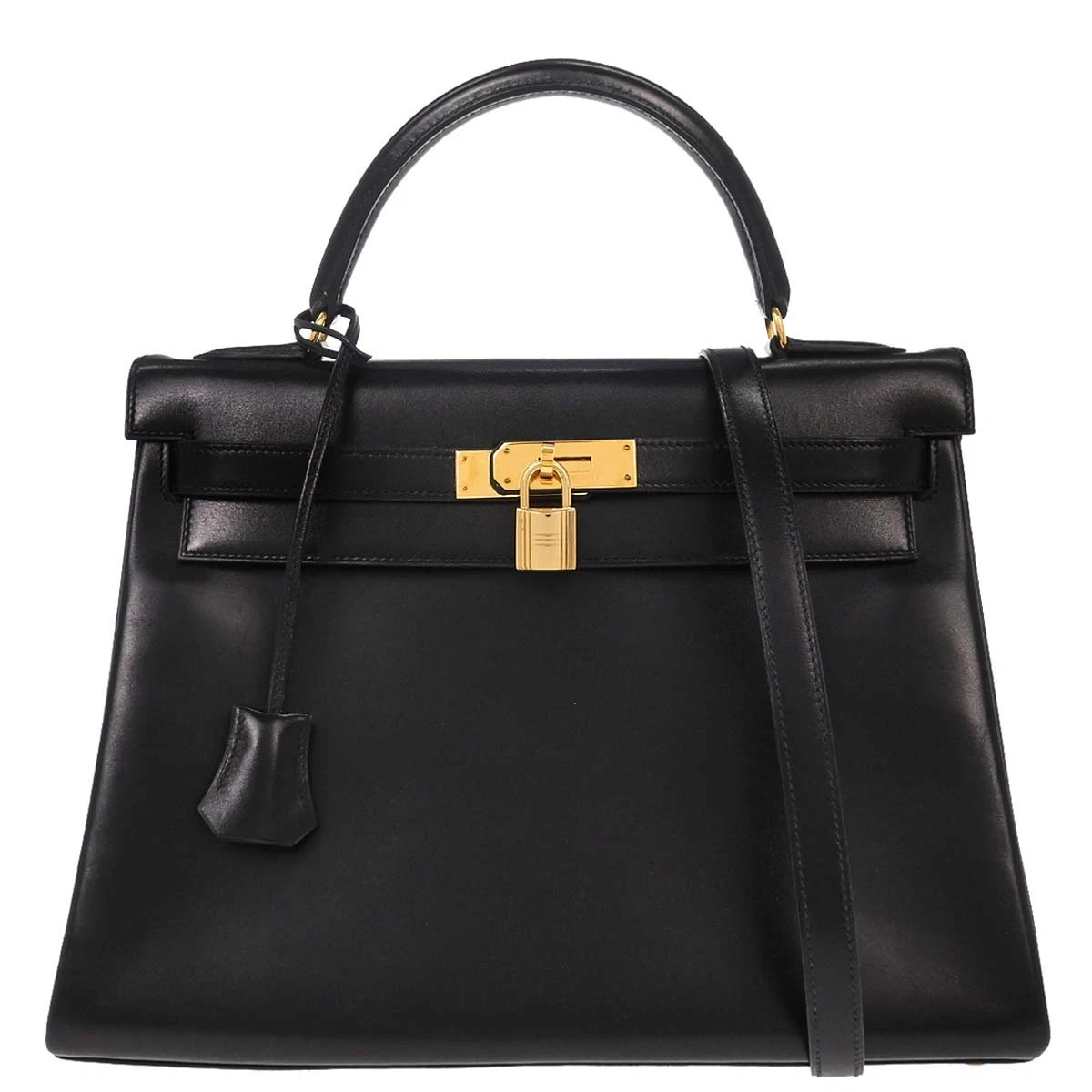 HERMÈS Kelly Box Leather Exterior Bags & Handbags for Women for