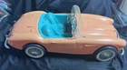 Vintage Original 1960s Barbie Austin-Healey Convertible Car