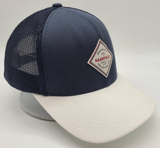 Travis Mathew Navy Blue Snapback Trucker Hat Nashville Music City U.S.A. Patch