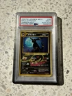 Pokémon Umbreon Neo 2 #197 Neo Discovery Japanese PSA 9 - ERICA SCHROEDER Auto