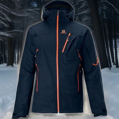 SALOMON Foresight 3L Waterproof Ski Snowboard Jacket Mens Medium