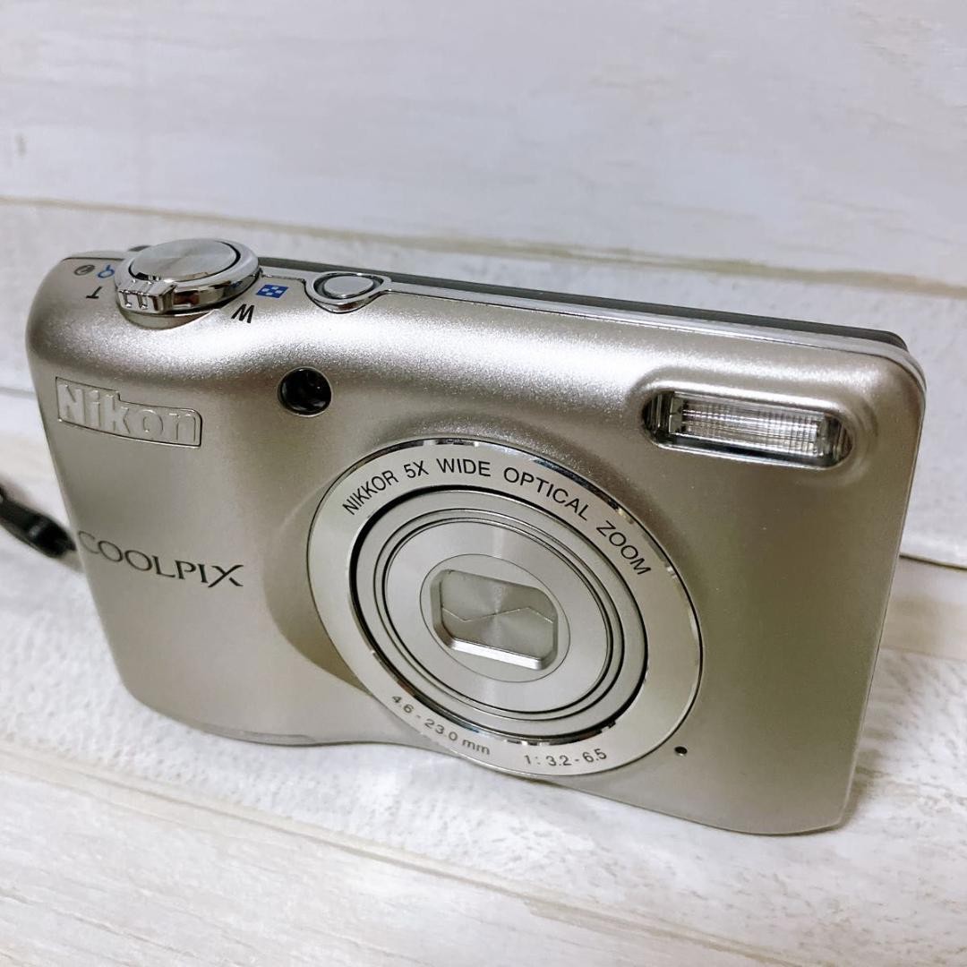 ✨美品✨】Nikon COOLPIX L26 平成レトロ コンデジ シルバー
