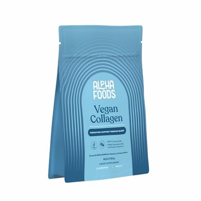 Vegan Collagen Pulver + Hyaluronsäure [400g] | Pflanzliche 400 g (1er Pack) 