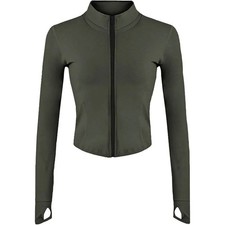 Women's Athletic Full Zip Lightweight Workout Jacket