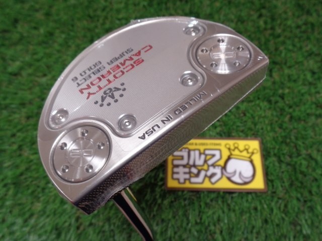 【新品】Scotty Cameron Golo 6 パター 33インチ Amazon | 2023 SUPER SELECT GOLO 6 33 RH | タイトリスト