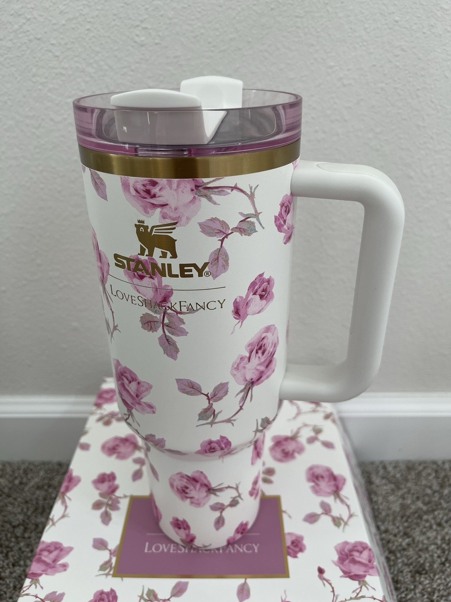 AUTHENTIC Stanley x LoveShackFancy 40oz Tumbler FlowState Quencher