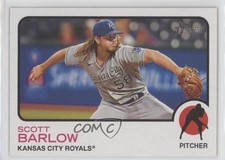 2022 Topps Heritage High Number Scott Barlow #613 0vu6