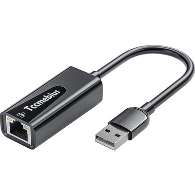USB Ethernet Adapter USB 2 0 auf 10 100 LAN Netzwerk Kabelgebunden